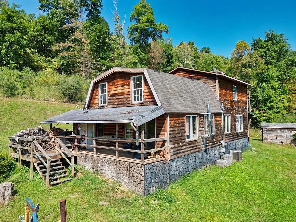 Serene Log Cabin Retreat on 10 Acres in Pennsboro, WV
