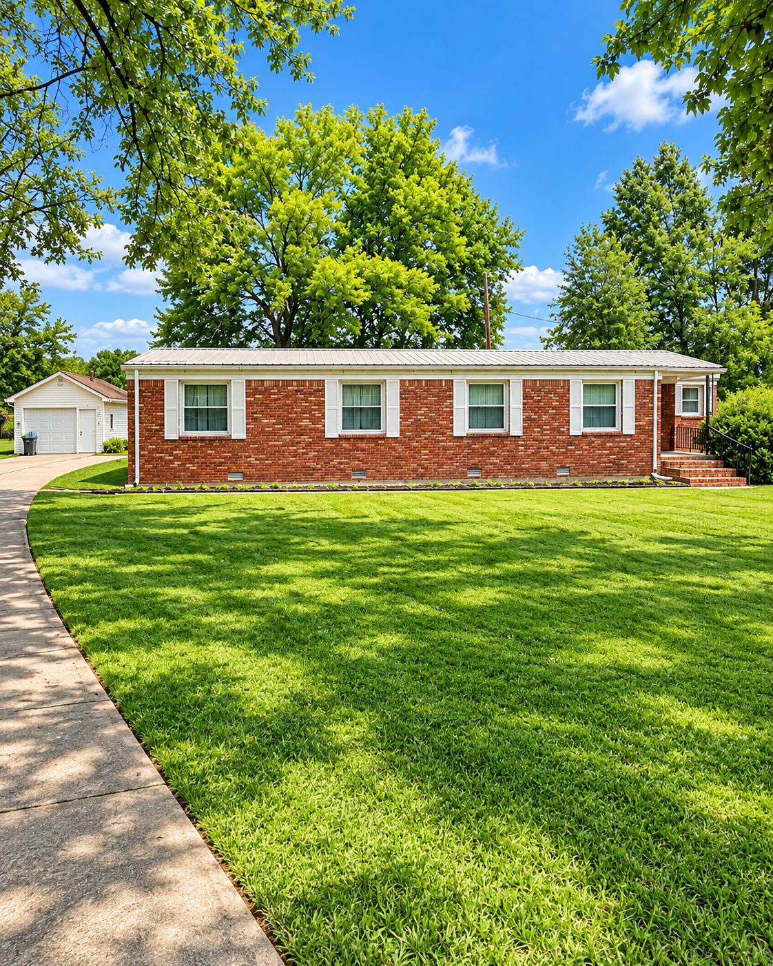 Charming Brick Home with Spacious Yard and Endless Potential in Metropolis, Illinois