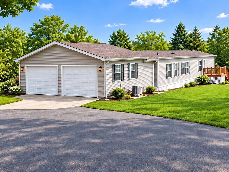 Charming Manufactured Home with Detached Garage and Extra Storage in Concord, North Carolina